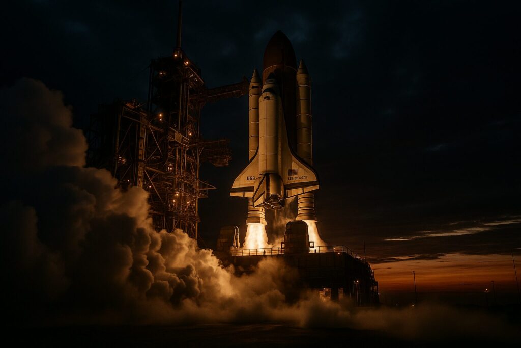Space Shuttle Challenger's Maiden Voyage