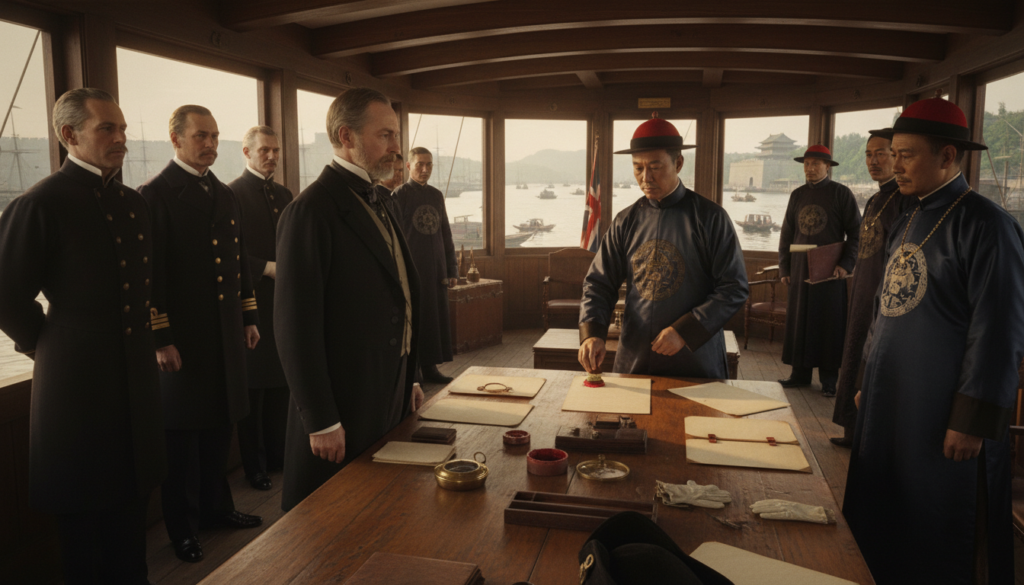 Treaty of Nanking Signed