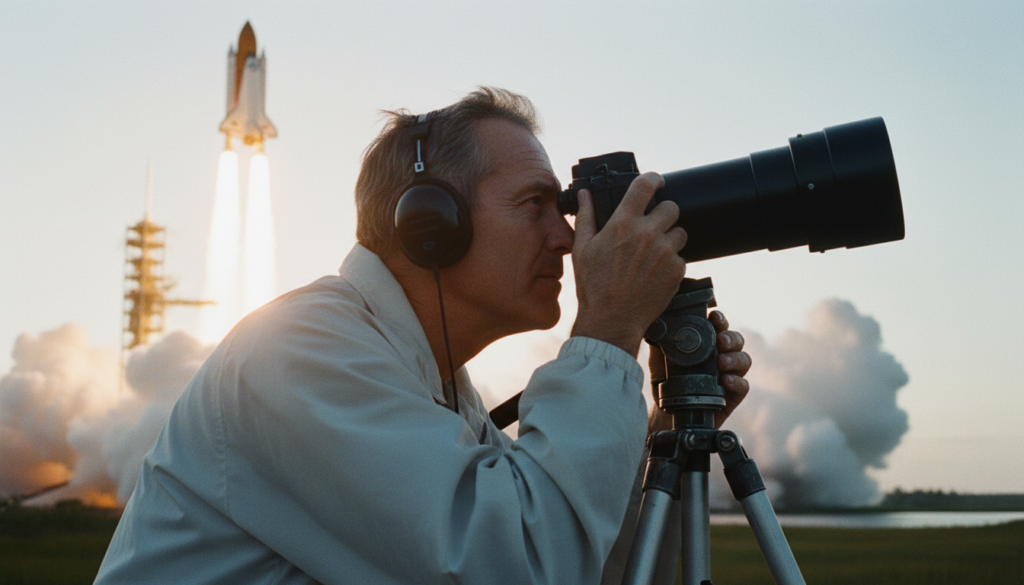 Space Shuttle Discovery’s First Launch — detail