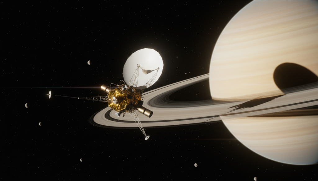 Pioneer 11 Reaches Saturn