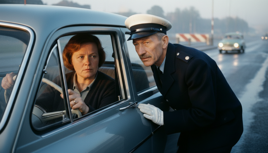 Sweden Switches to Right-Hand Traffic — detail
