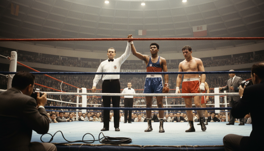Muhammad Ali Wins Olympic Boxing Gold