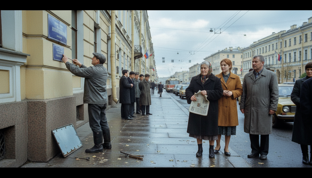 Leningrad Renamed Saint Petersburg