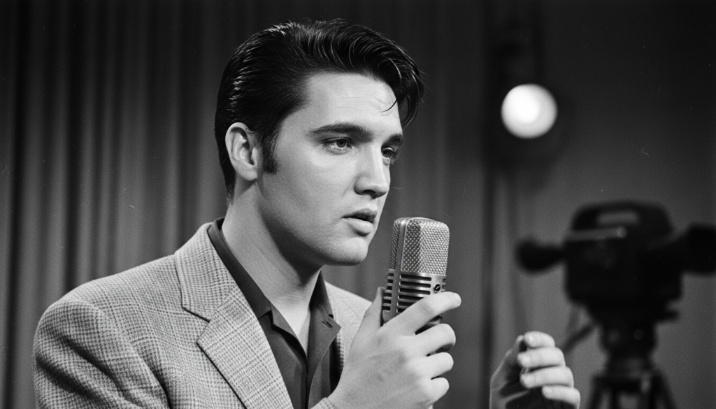 Elvis Presley Debuts on *The Ed Sullivan Show* — detail