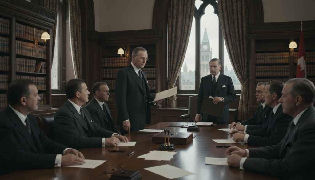 Canada Declares War on Germany