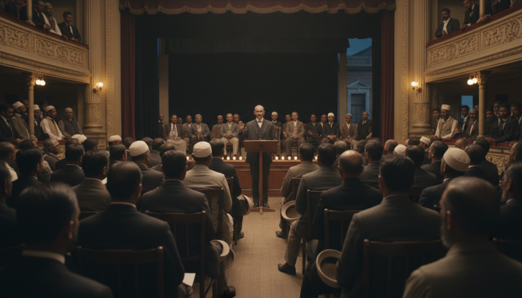 Gandhi Launches a Nonviolent Resistance Campaign