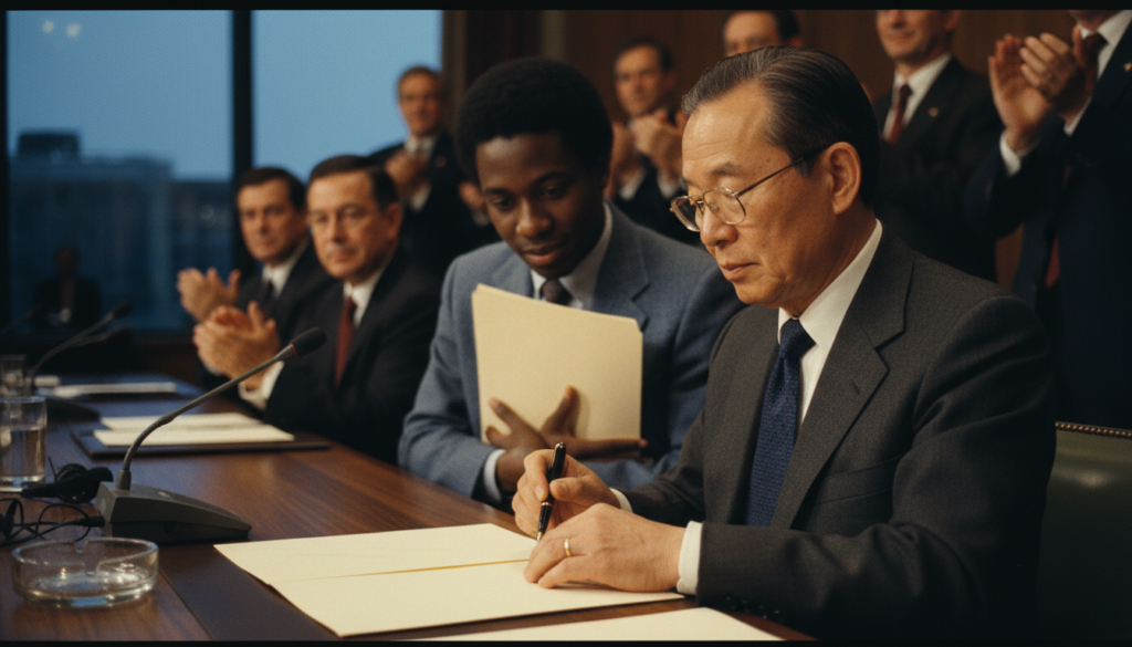 Montreal Protocol Adopted — detail
