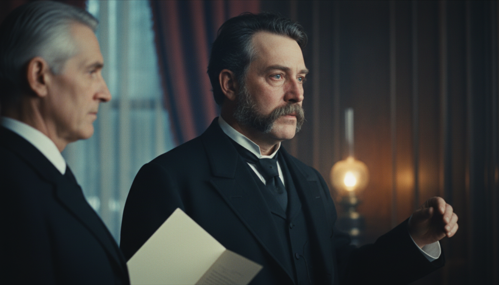 Chester A. Arthur Becomes President — detail