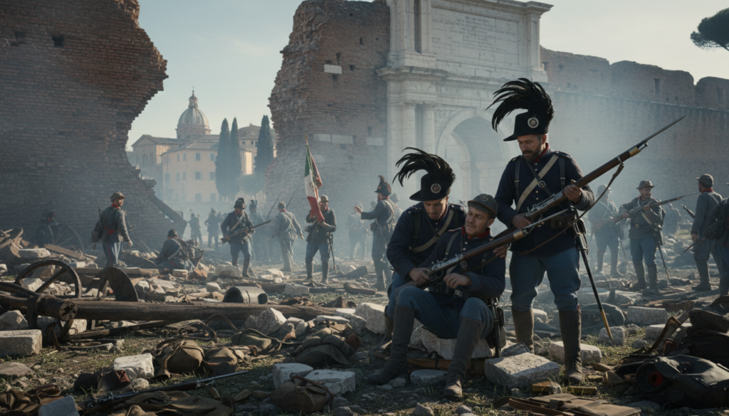 Capture of Rome at Porta Pia