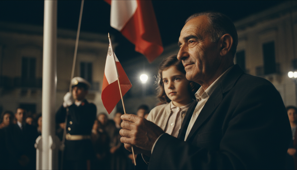 Malta Gains Independence — detail