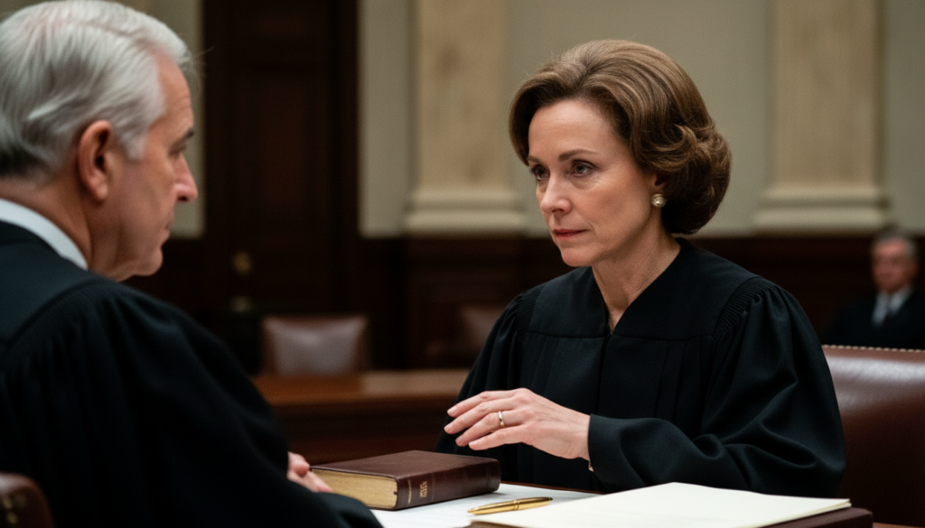 Sandra Day O’Connor Joins the Supreme Court — detail