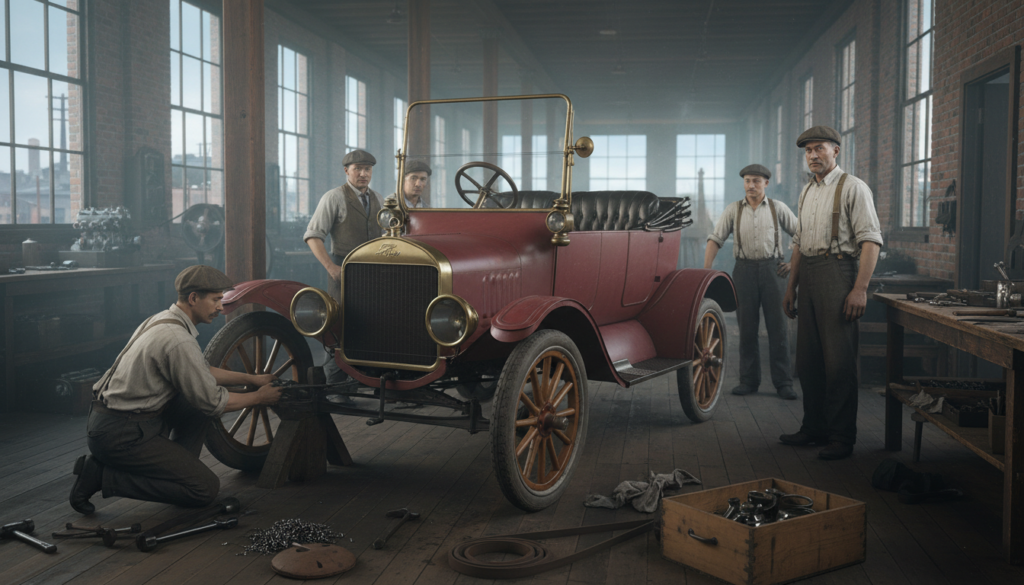 First Ford Model T Produced