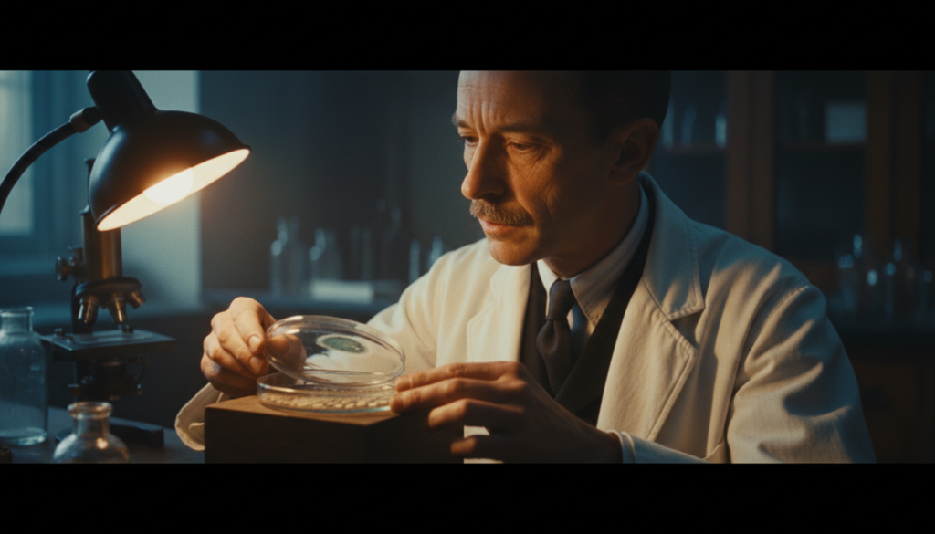 Penicillin Discovered — detail