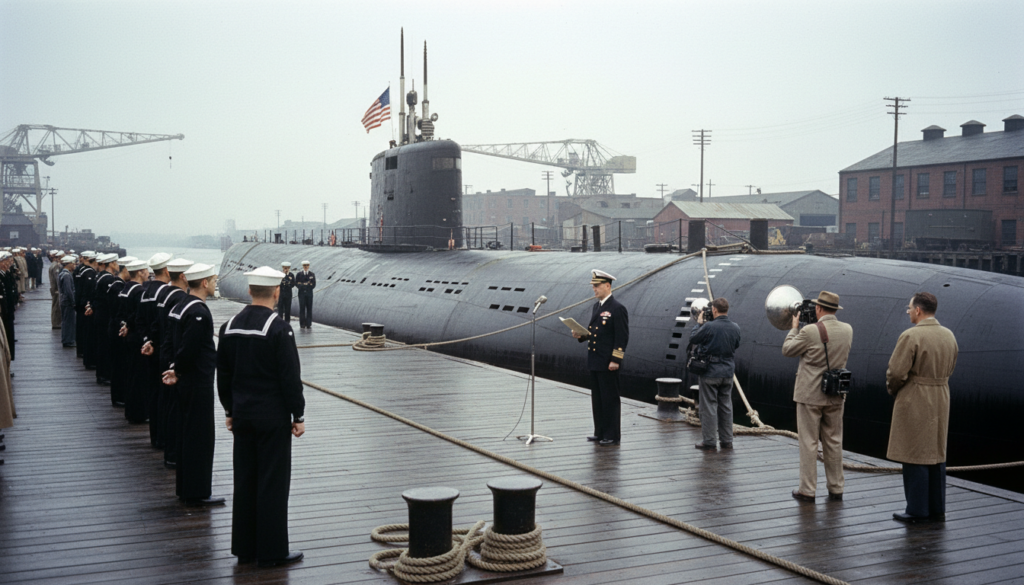 USS Nautilus Commissioned