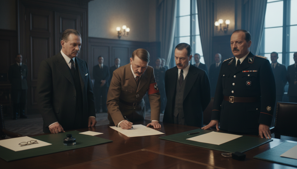 The Munich Agreement Is Signed