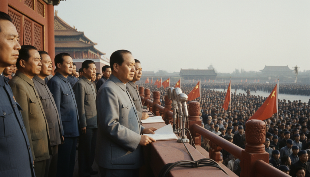 People’s Republic of China Proclaimed
