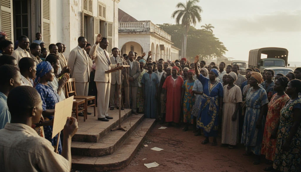Guinea Declares Independence from France