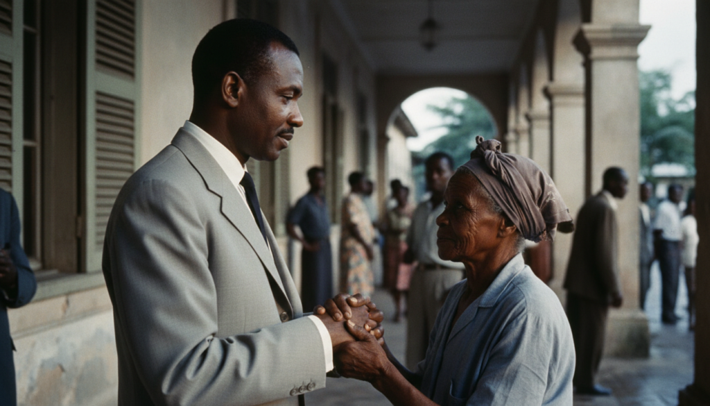 Guinea Declares Independence from France — detail