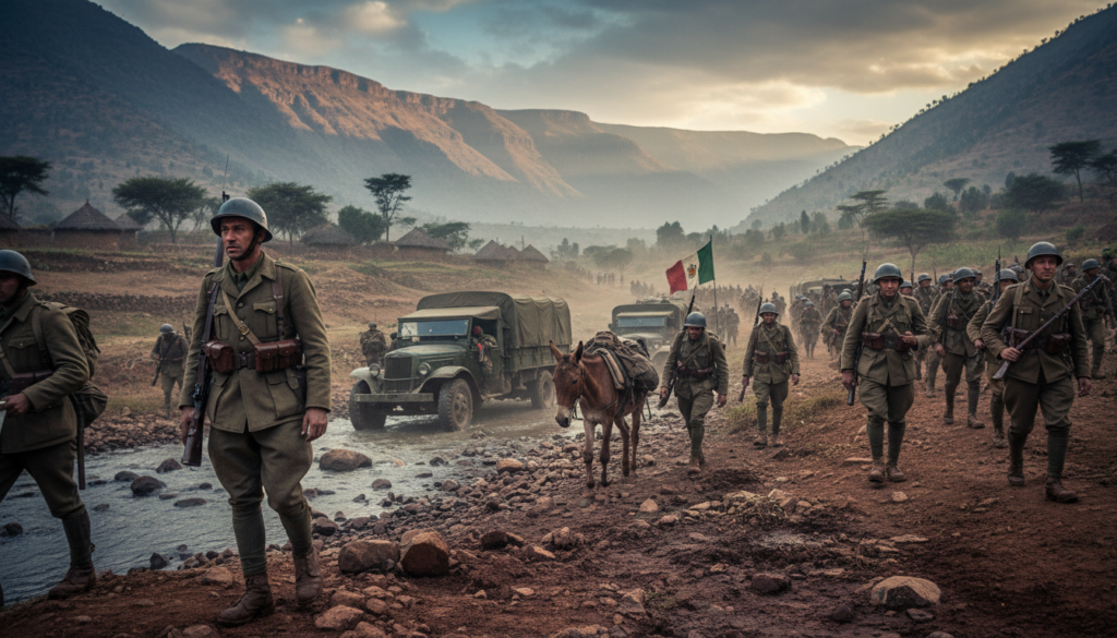 Italy Invades Ethiopia