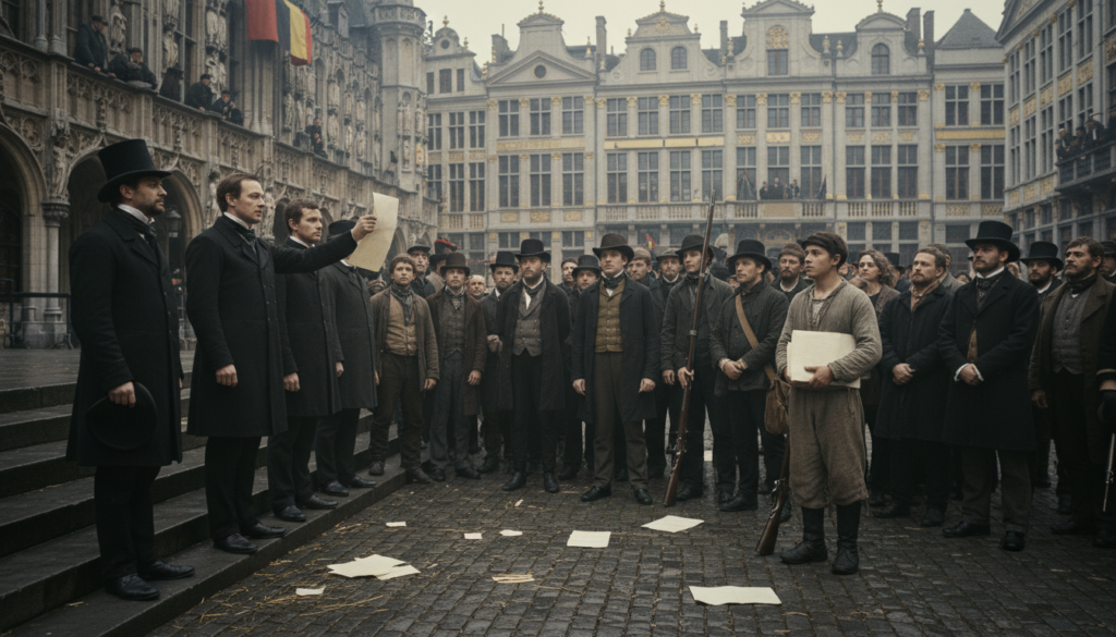 Belgium Declares Independence