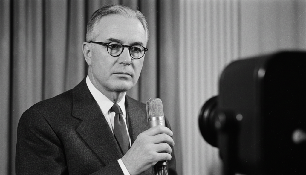 First Televised Presidential Address — detail