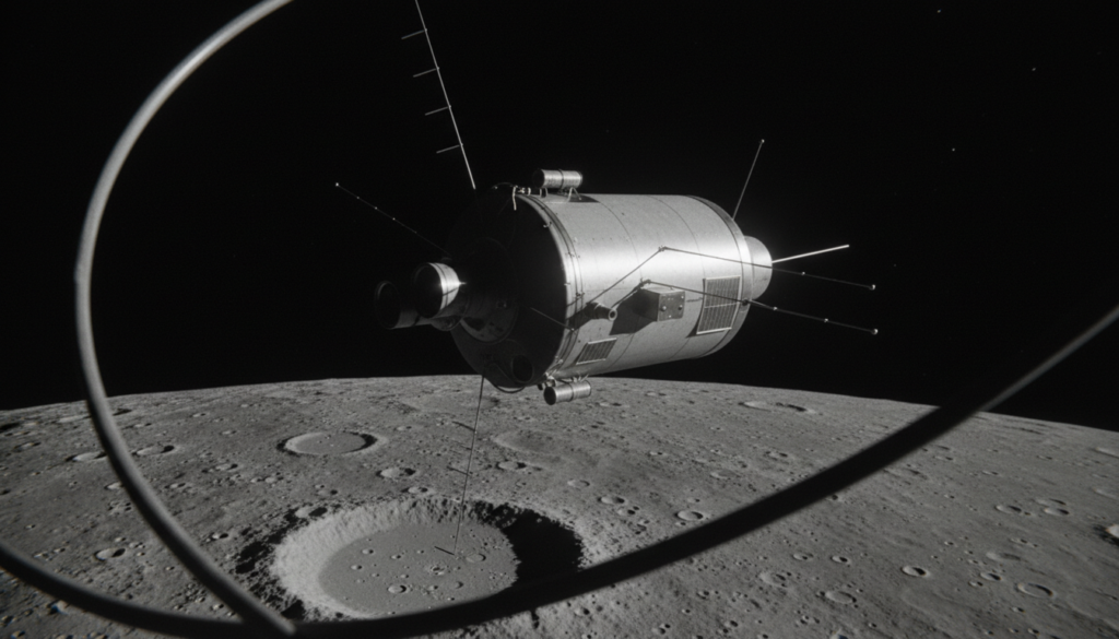 Luna 3 Photographs the Moon’s Far Side