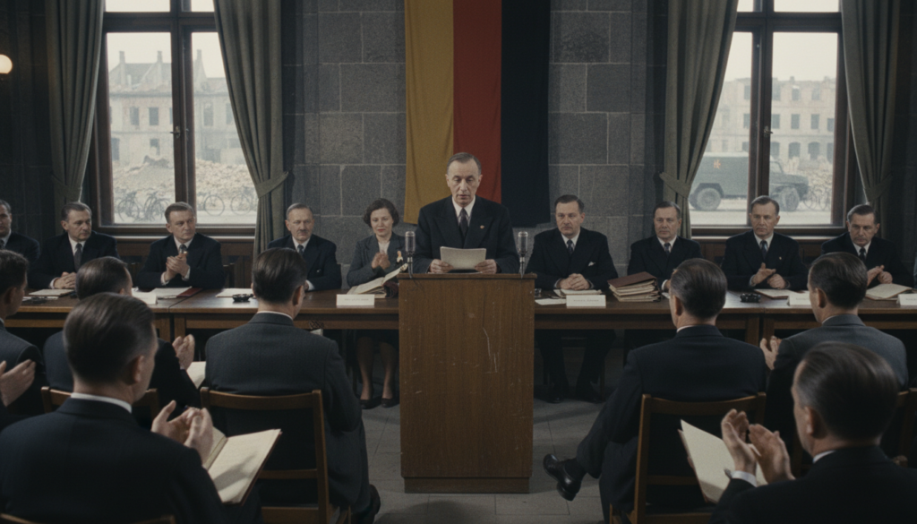 East Germany Established