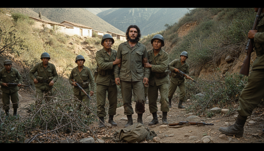 Che Guevara Is Captured in Bolivia