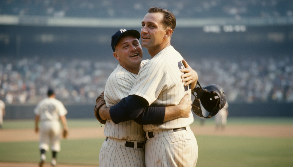 Don Larsen Pitches World Series Perfect Game — detail