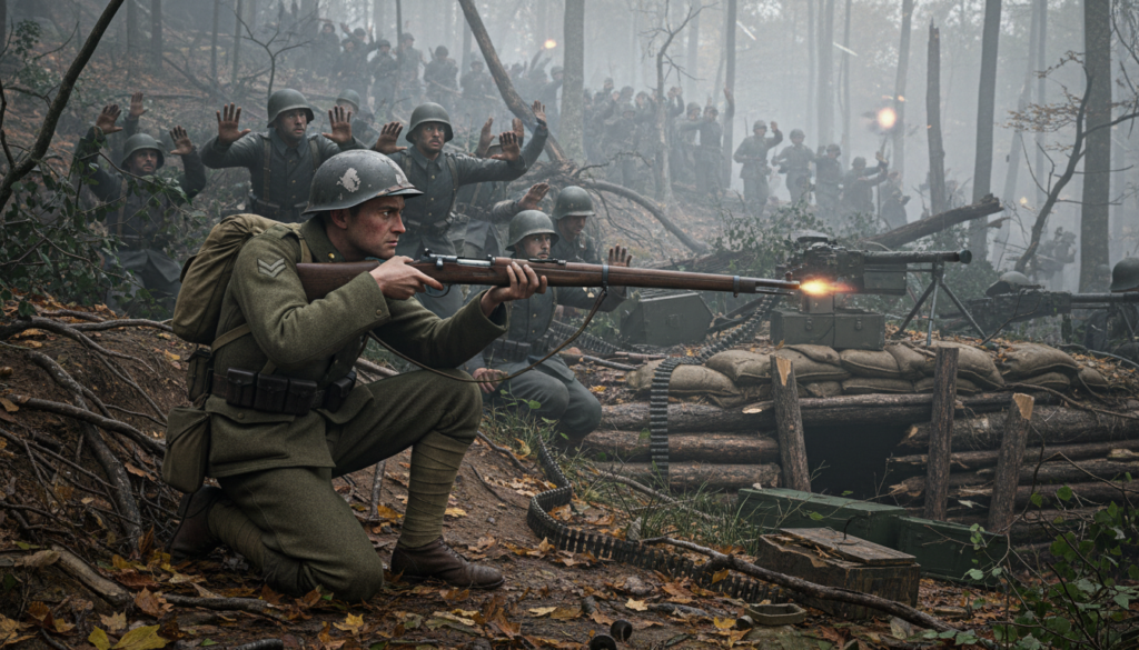 Alvin York Leads Famous World War I Assault