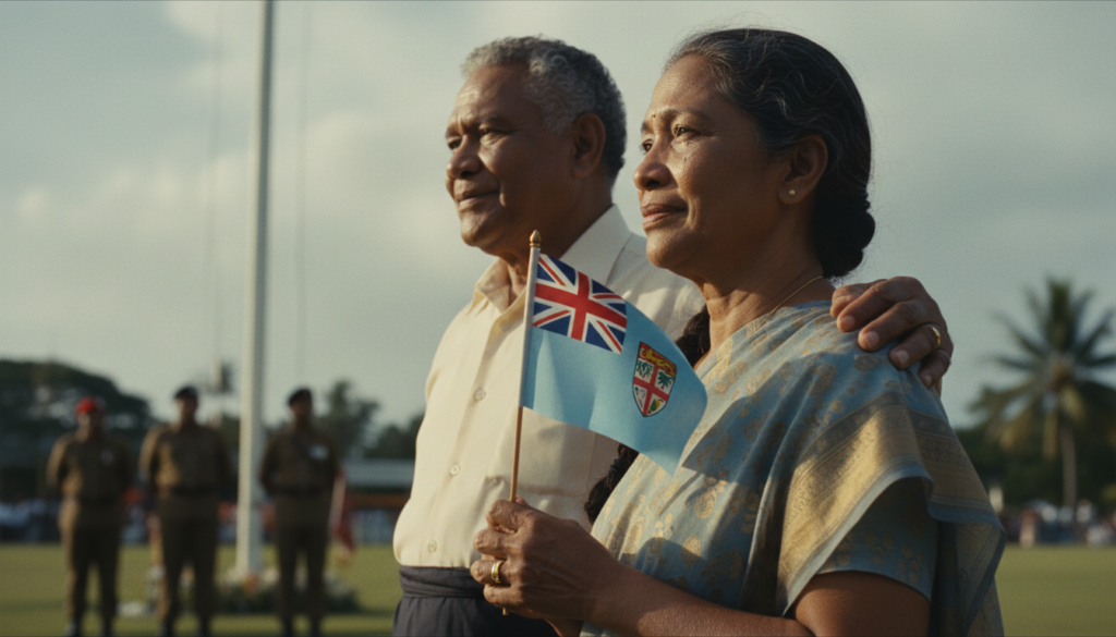 Fiji Gains Independence — detail