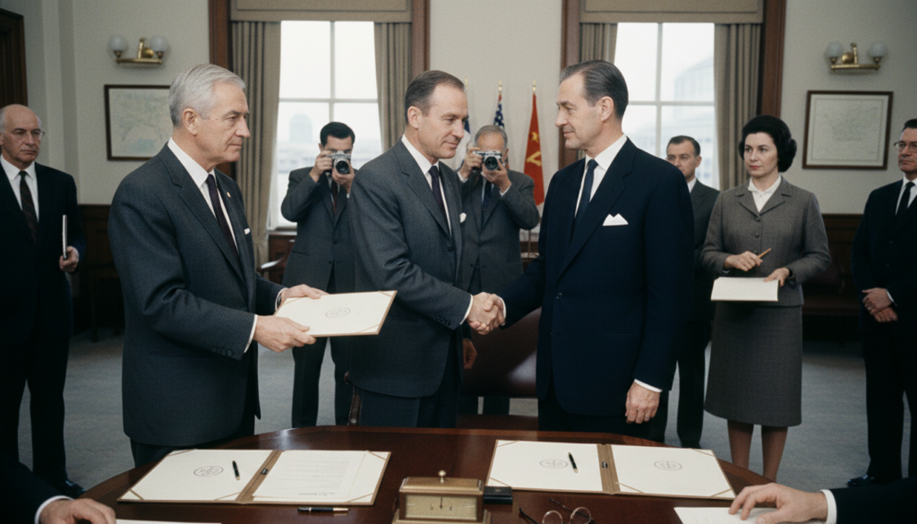 Partial Nuclear Test Ban Treaty Takes Effect