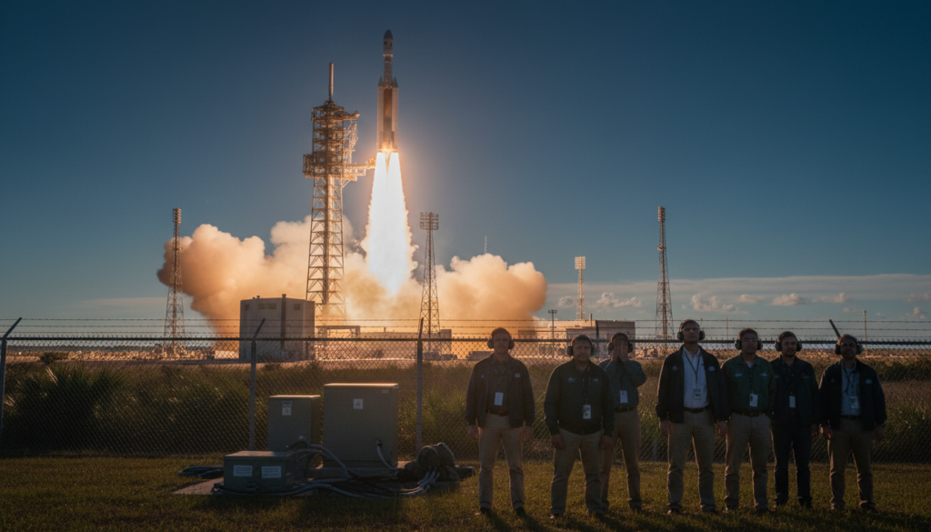 Cassini-Huygens Launches Toward Saturn