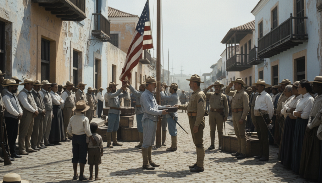United States Assumes Control of Puerto Rico