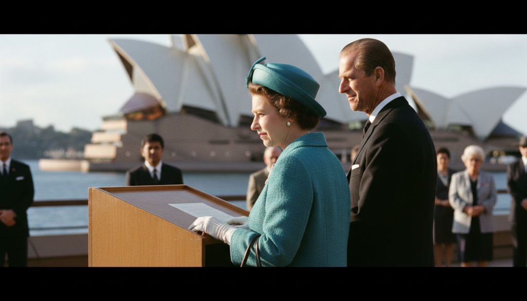 Sydney Opera House Opens — detail