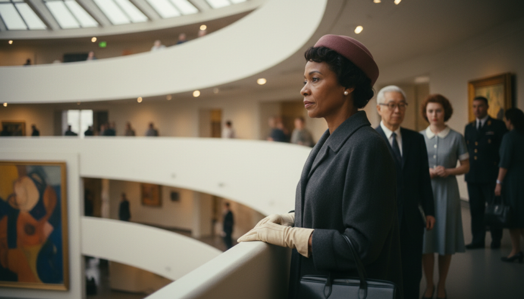 Solomon R. Guggenheim Museum Opens — detail
