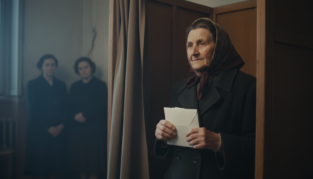 French Women Vote in a National Election for the First Time — detail